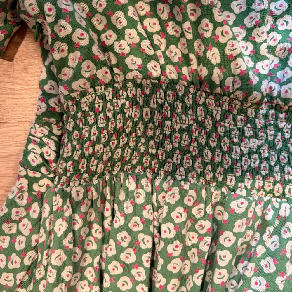 The Catalina Button-Front Dress size 8 M Anthropologie - Picture 8 of 13